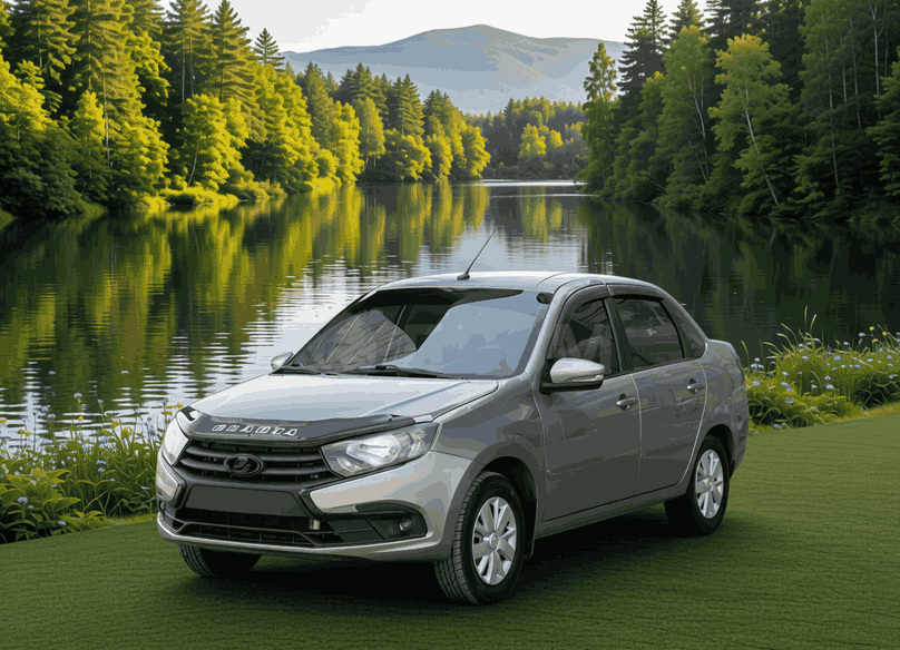 Lada Granta -  1 Постер за 100 рублей